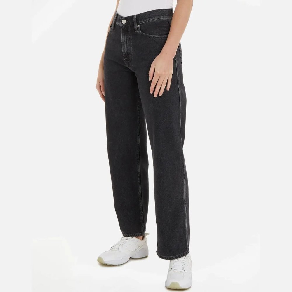 Tommy Hilfiger Black Jeans 90s Highwaist Vintage Size:6